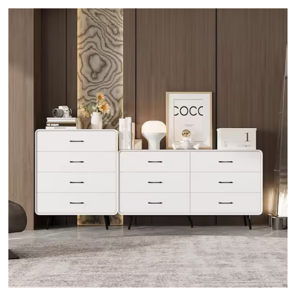 10-Drawer 86.4" Chest Of Drawers Multipurpose Storage