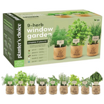 Planters' Choice 9 Herb Indoor Window Garden Kit