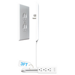 Sleek Socket Ultra-Thin Electrical Outlet Cover
