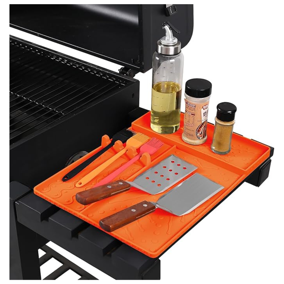 Blackstone Griddle Accessories Set With BBQ Mat And Drip Pad
