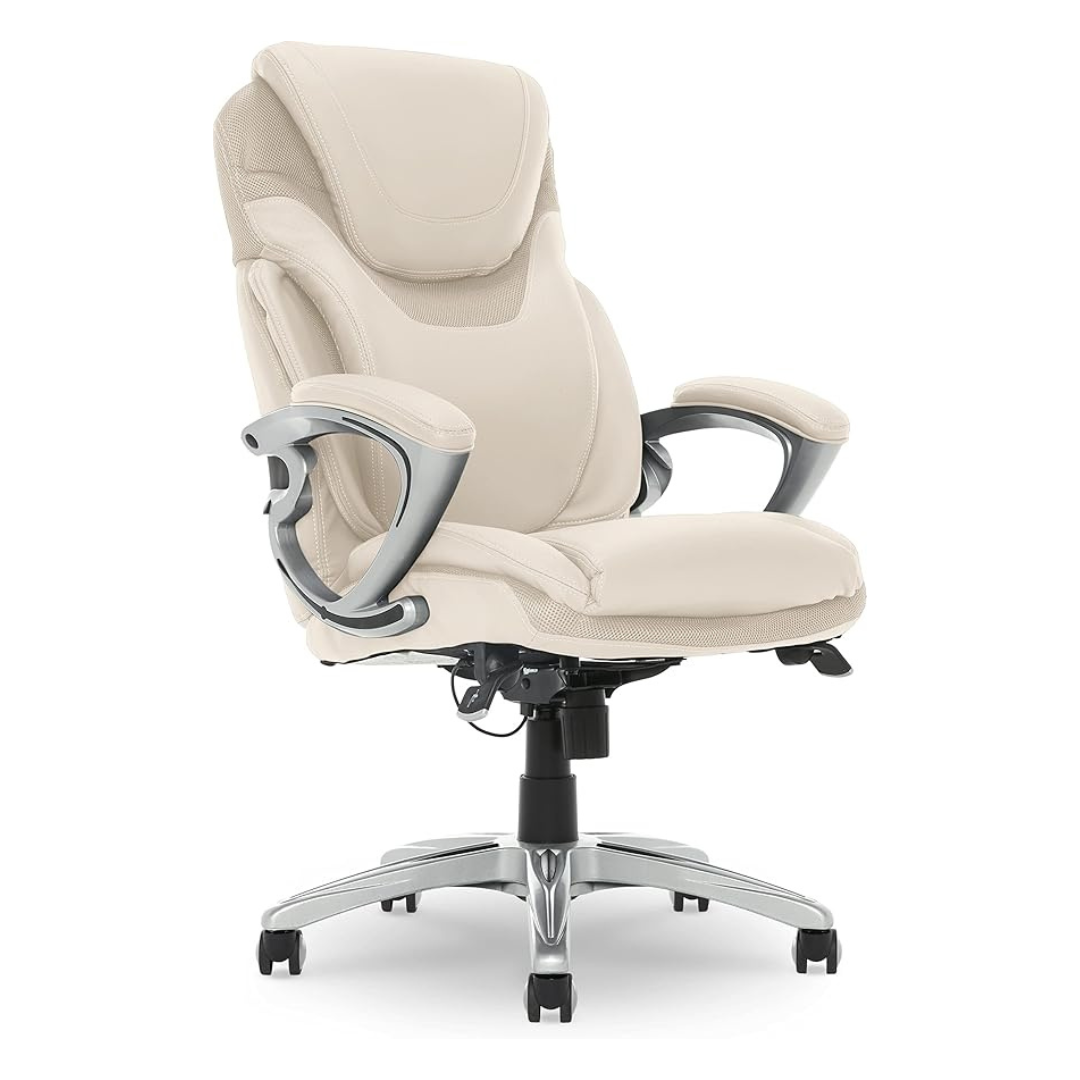 Serta AIR Executive High Back, Ergonomic Lumbar Support Office Chair
