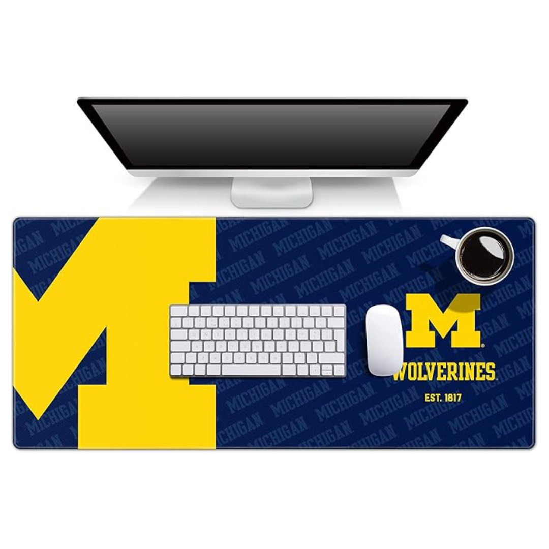 35.4" x 15.7" YouTheFan NCAA Logo Series Desk Pad (Various Teams)