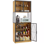 Freestanding 15" Kitchen Cabinet With /Doors