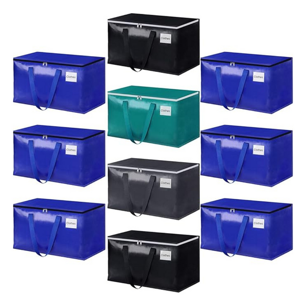 10-Pack StorageRight Heavy Duty Moving Bags With Zipper