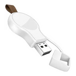 Magnetic Quick iWatch USB Wireless Charger with Light