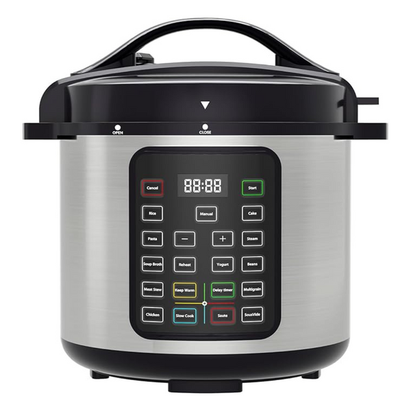 OLIXIS 16-in-1 8 Qt. Stainless Steel Electric Pressure Multi-Cooker