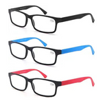 3 Pack Mix Color Reading Glasses