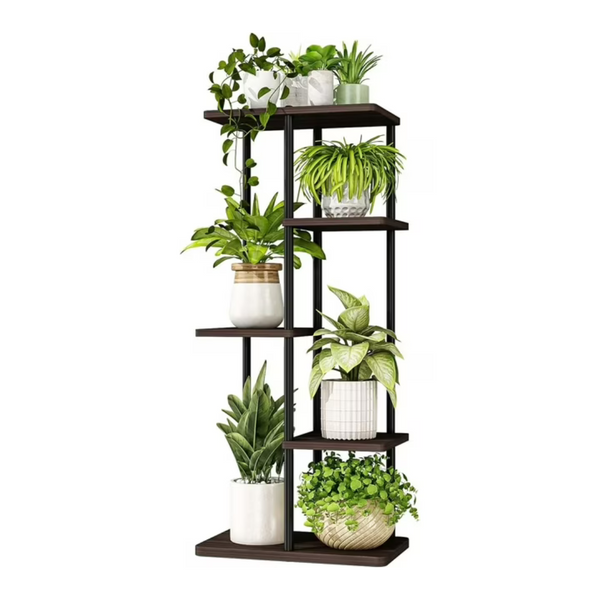 Bamworld 5 Tier Indoor Corner Plant Stand