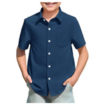 Boys Summer Casual Dress Shirts (Various)