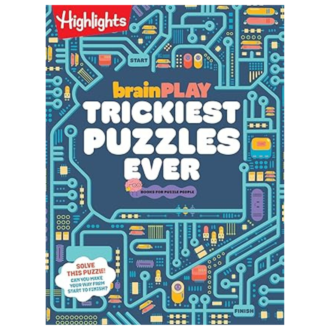 BrainPLAY Trickiest Puzzles Ever: Book Of Perplexing Brain Teasers