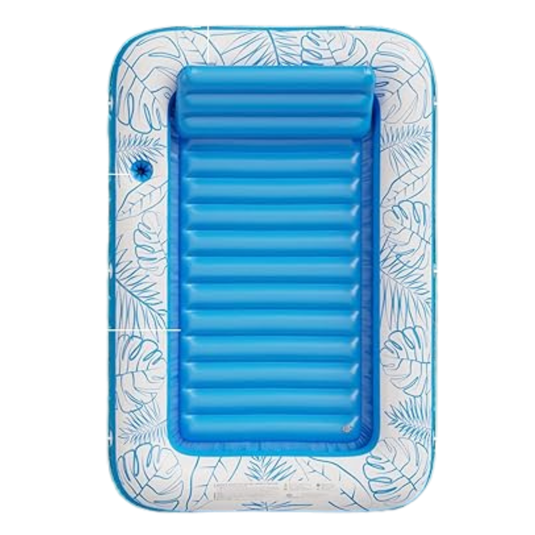Jasonwell 4-In-1 Inflatable Tanning Pool Lounger Float