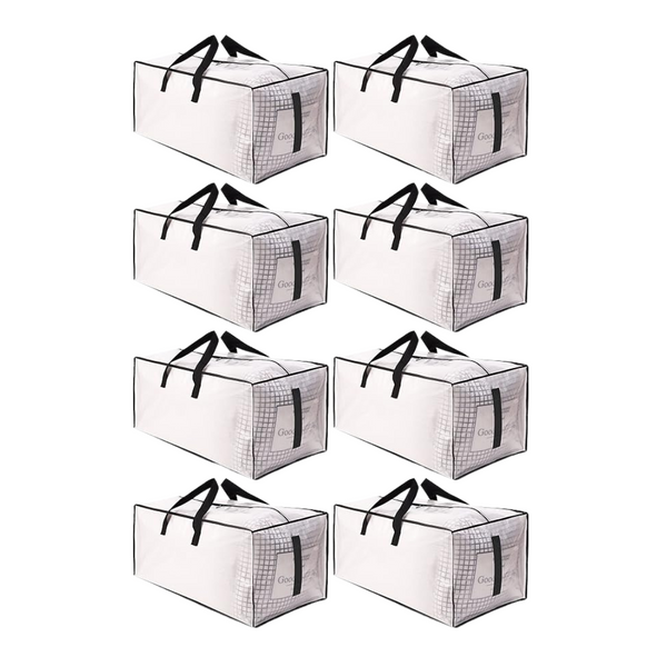 8-Pack Homesure Heavy Duty Water-Resistant Large Moving Bags