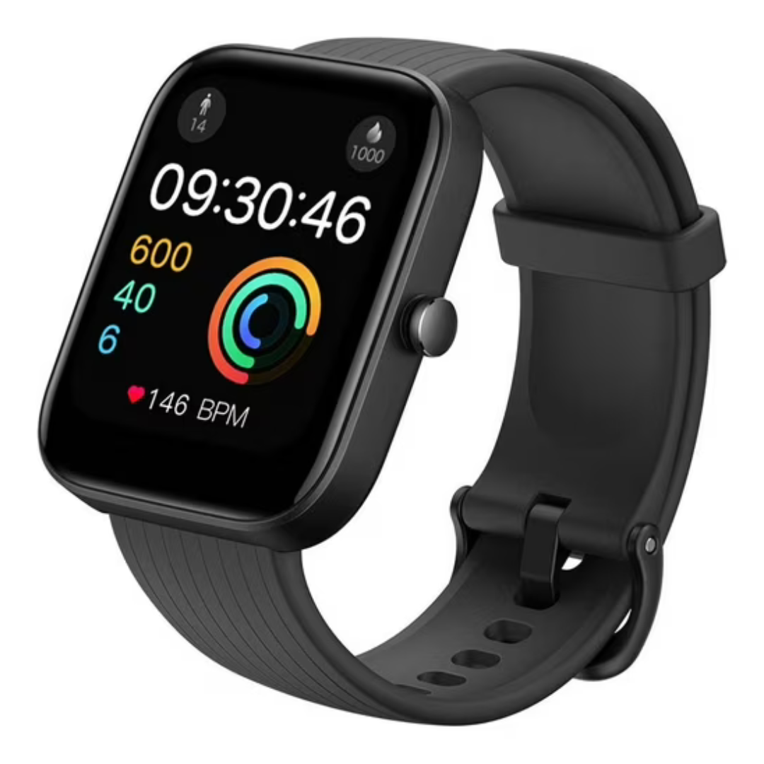Amazfit Bip 3 Urban Edition Smart Watch W/ Silicone Band (Black)
