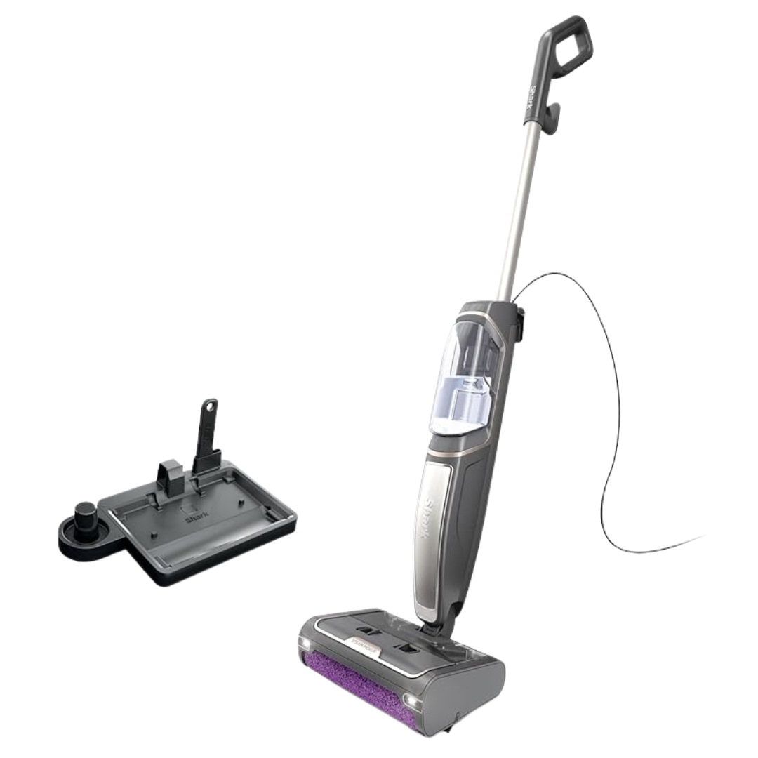 Shark (SD201) Steam Pickup 3-In-1 Steam Mop Picks Up Debris, Deep Scrubs, & Steam Sanitizes – All At Once