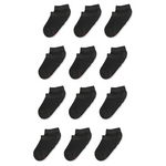 12 Pairs Of Hanes Double Tough No Show Socks
