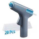 Tilswall Cordless Hot Glue Gun With 20pcs 7mm Glue Sticks