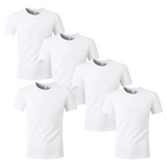 5-Pack Htvront Polyester Crew Neck T-Shirt