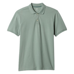Gap Factory Men's Stretch Pique Polo Shirt (Gasoline Green)