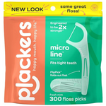 300-Count Plackers Micro Mint Mental Floss Picks