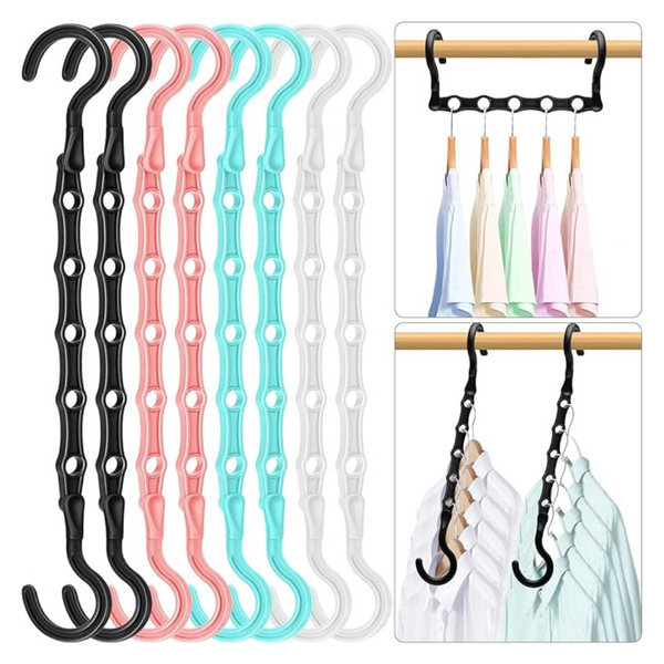 8-Pack Closet Organizers For Heavy Clothes
