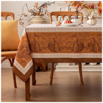 Fall Rectangle Stain Resistant Washable Tablecloth 60 x 84 Inch
