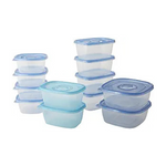 24-Count Glad Food Storage Containers With Lids With Lock Tight Seal