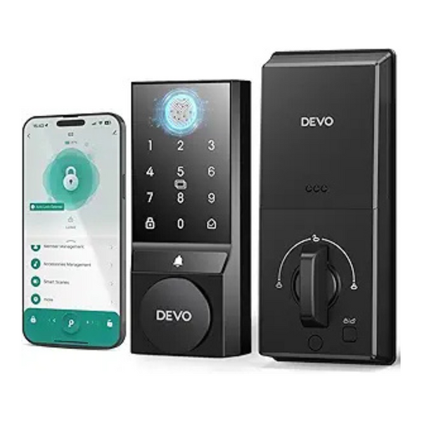 Devo G2 Fingerprint Touchscreen Keypad Smart Door Lock