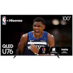 100" Hisense 100U76N 4K Ultra HDR Smart QLED Google TV