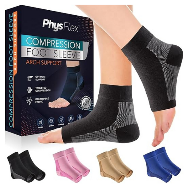 PhysFlex Ankle Compression Sleeves