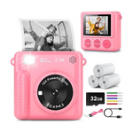 Greenkinder Instant Print HD Selfie Kids Digital Camera