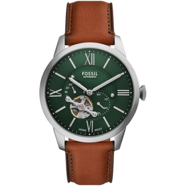 Fossil Men's Townsman Multifunction Brown Leather Watch