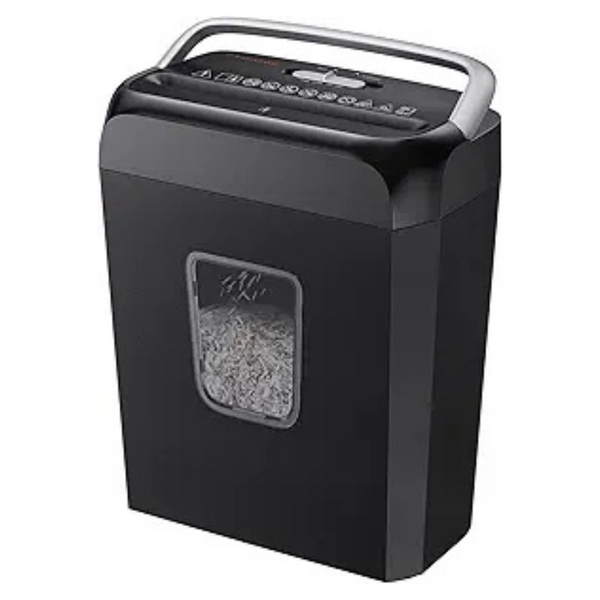 Bonsaii Cross Cut & Credit Card Paper Shredder w/ 3.4 Gal Wastebasket