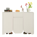 FUFU&GAGA 47.2" W Rectangle Wood Console Table