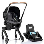 Evenflo Shyft DualRide Infant Car Seat Stroller Combo with Carryall Storage