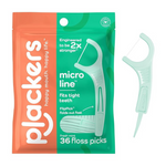 36-Count Plackers Micro Line Mint Dental Floss Picks