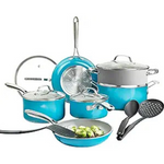 15-Piece Gotham Steel Ceramic Cookware Set
