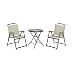 Mainstays Albany Lane 3 Piece Outdoor Bistro Set, Tan