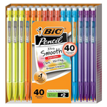 BIC Xtra Smooth Mechanical Pencils, 0.7 mm Medium Point (40-Count)
