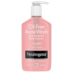 Neutrogena Oil-Free Salicylic Acid Pink Grapefruit Pore Cleansing Acne Wash And Facial Cleanser With Vitamin C (9.1 Fl. Oz)