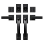 GUA OYH Handle Lever Double Front Door Handleset