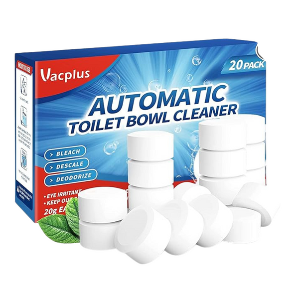 20-Pack Vacplus Automatic Toilet Bowl Cleaner Tablets