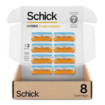8-Count Schick Hydro Stubble Eraser Razor Refills