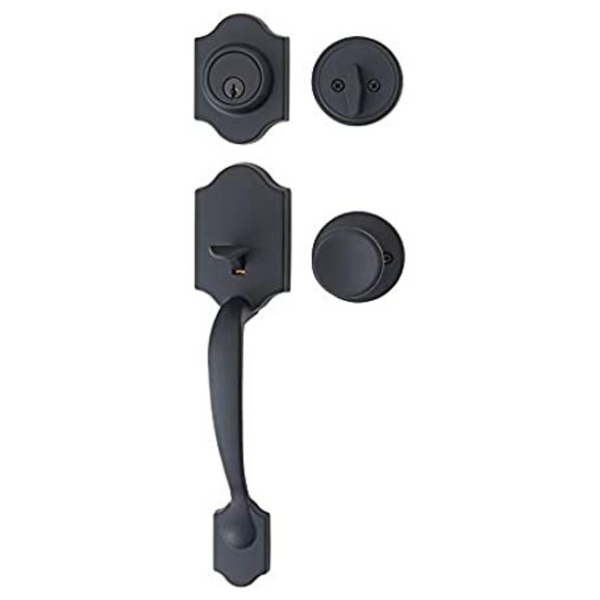 Amazon Basics Single Cylinder Handleset With Tulip Knob