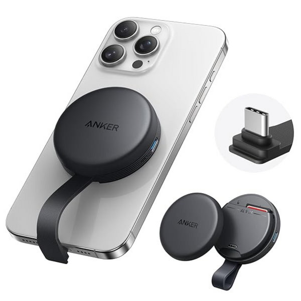 Anker MagGo USB-C Magnetic Adapter/SD Card Reader (3 Colors)