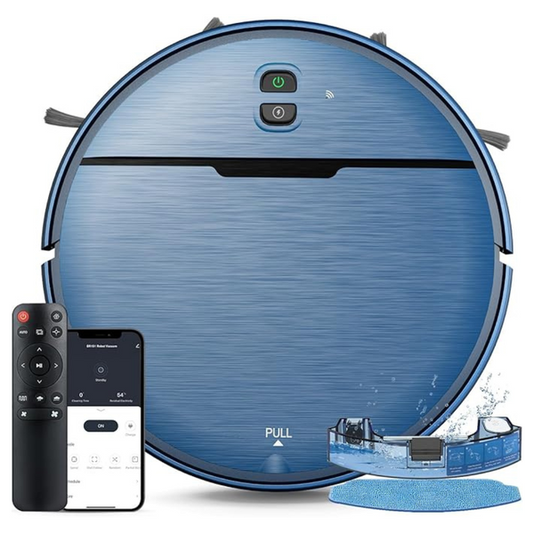 2-In-1 Smart WiFi Robot Vacuum And Mop Combo