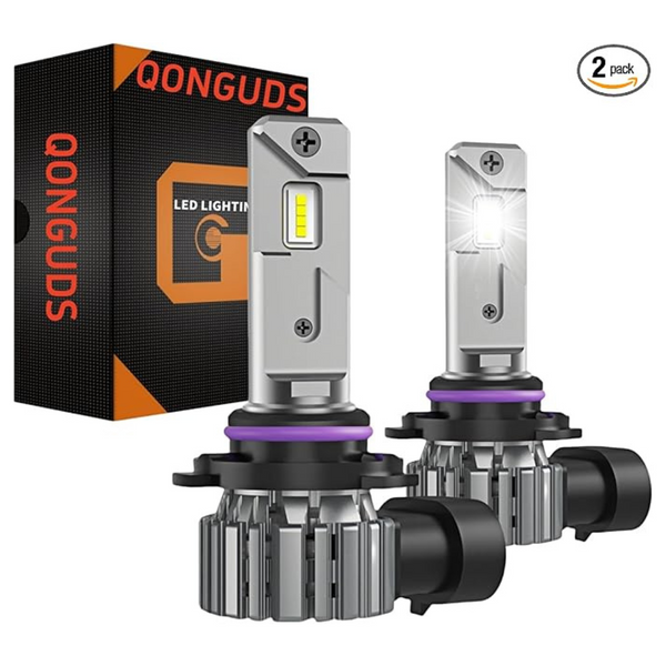 2-Pack Upgraded 9005 High/Low Beam Fog Light Bulbs