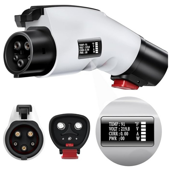 Ruicar Tesla To J1772 EV Adapter With LCD Screen