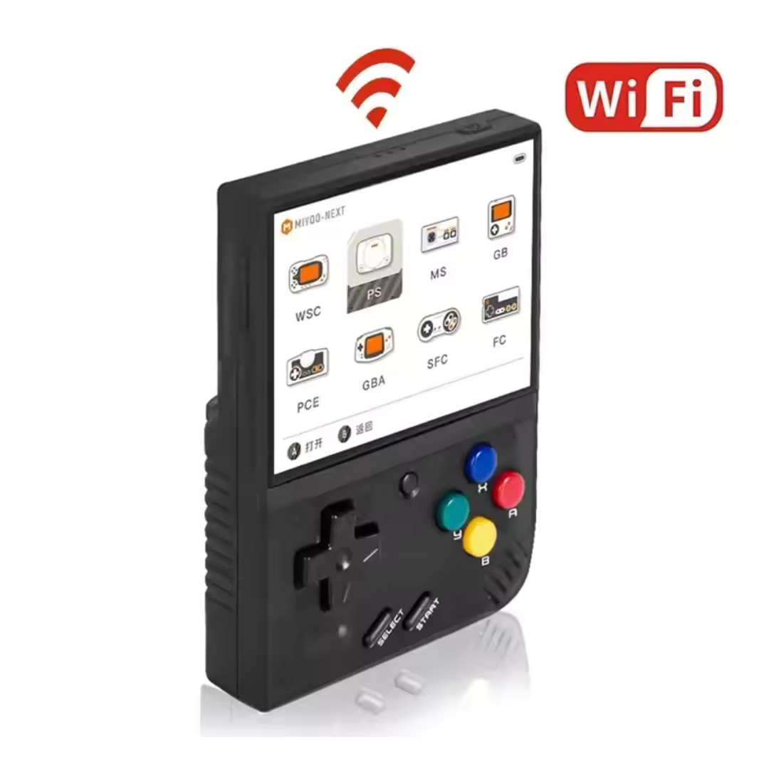 Miyoo Mini Plus Retro Emulation Gaming Handheld W/ 64GB MicroSD (2 Colors)