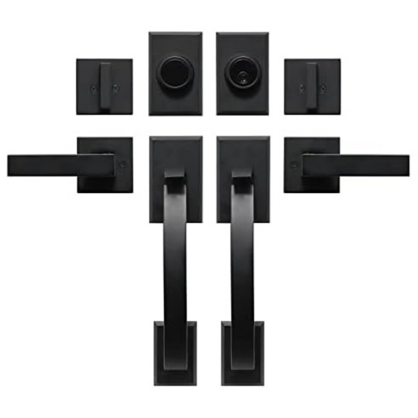 GUA OYH Handle Lever Double Front Door Handleset