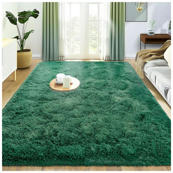 4x6 Feet Shag Fuzzy Plush Soft Carpet